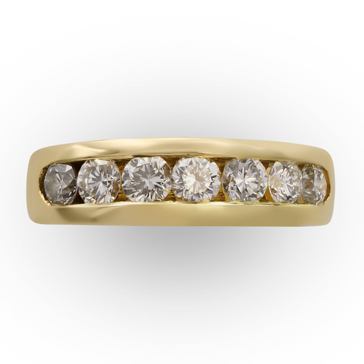 14K Yellow Gold V-Shaped Diamond Necklace – CDMJewelry