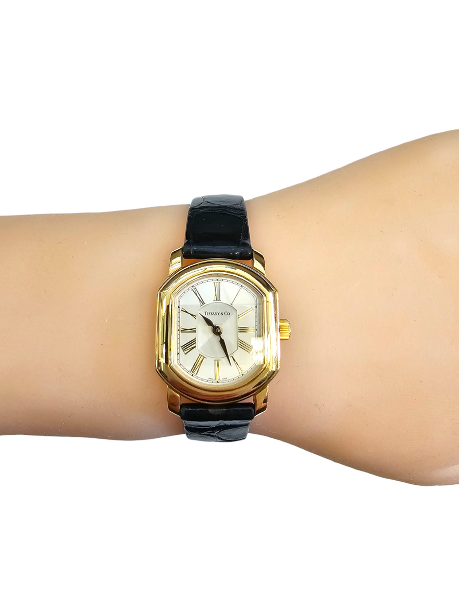 Tiffany & Co Rare Vintage 18kt Yellow Gold Ladies Watch – CDM Tiffany & Co Rare Vintage 18kt Yellow Gold Ladies Watch – CDM