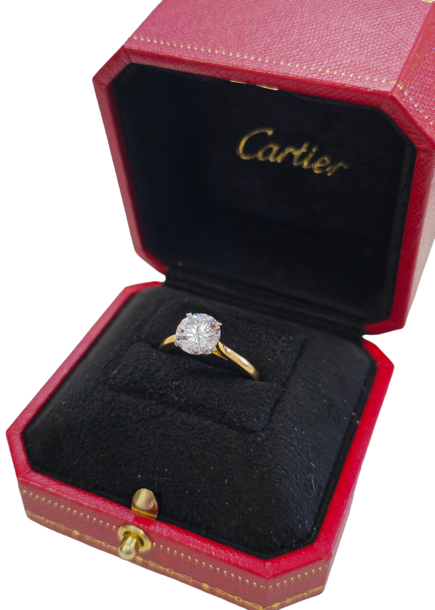 2 carat cartier engagement ring online