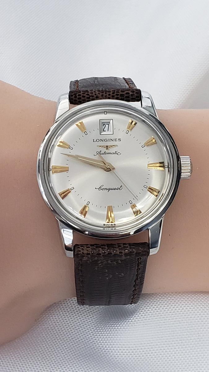 ✨LONGINES✨ロンジン✨Conquest✨オートマチック✨腕時計✨ Longines Automatic Conquest L16114 Mens Watch w/ Original Box