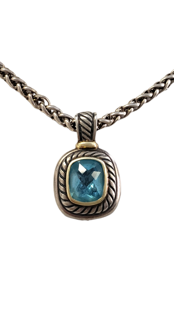 David Yurman buy Necklace Blue