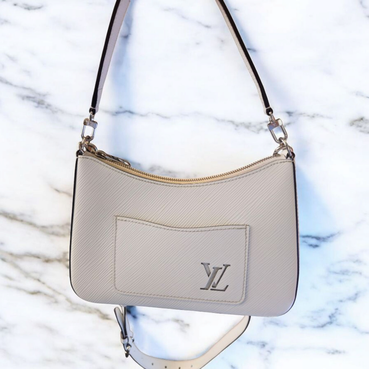 Louis Vutton Marelle Leather Handbag