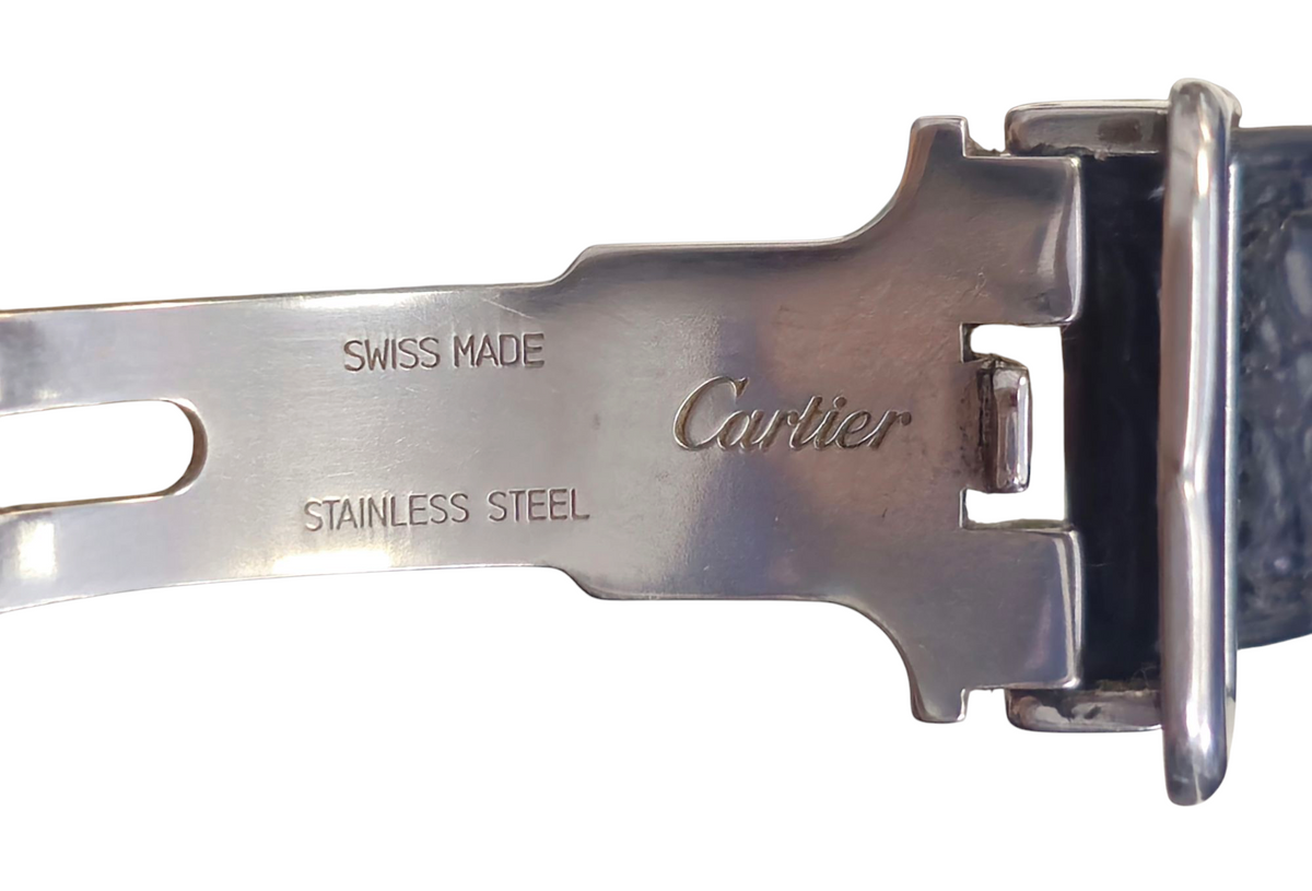 Cartier Must Tank Watch in Stainless Steel