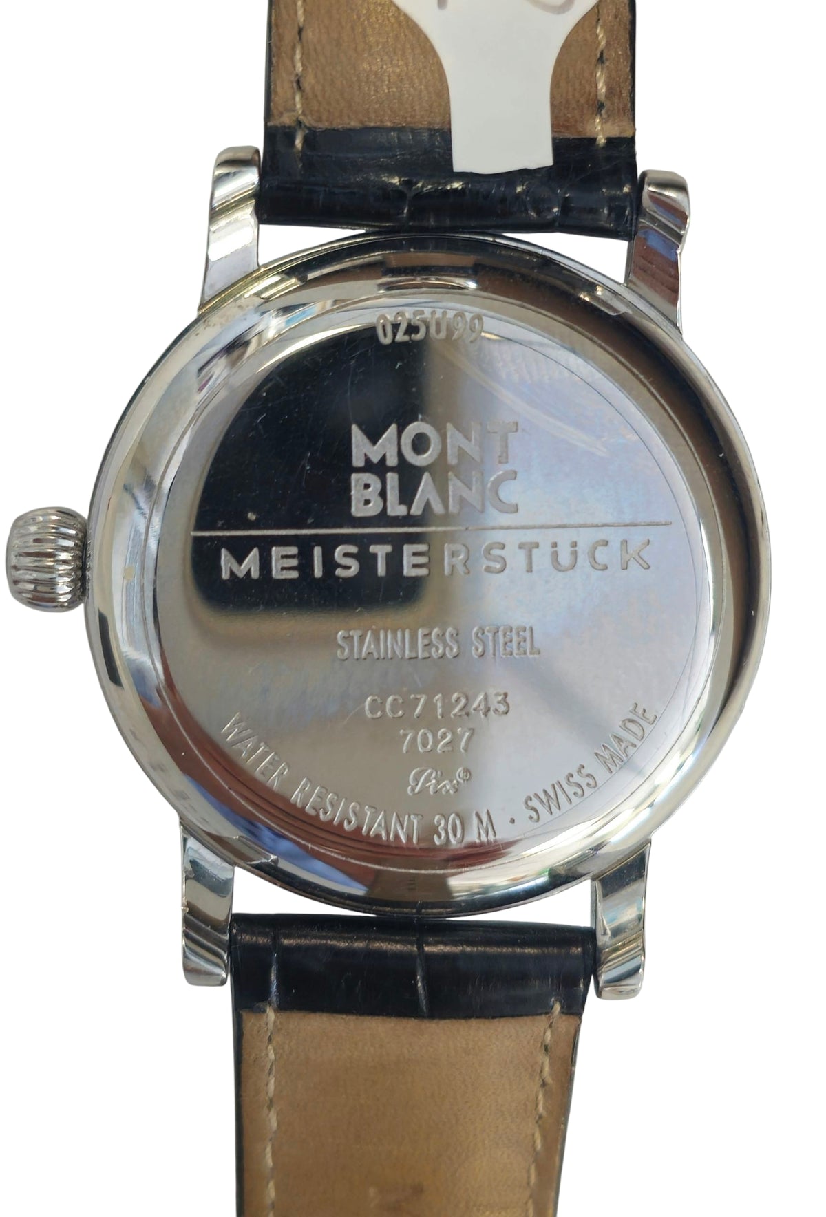 Montblanc Meisterstuck 35mm Watch with Diamonds in Stainless Steel