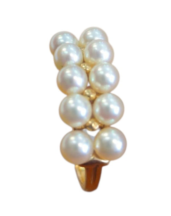 Pearl Ring in 14 Karat Yellow Gold