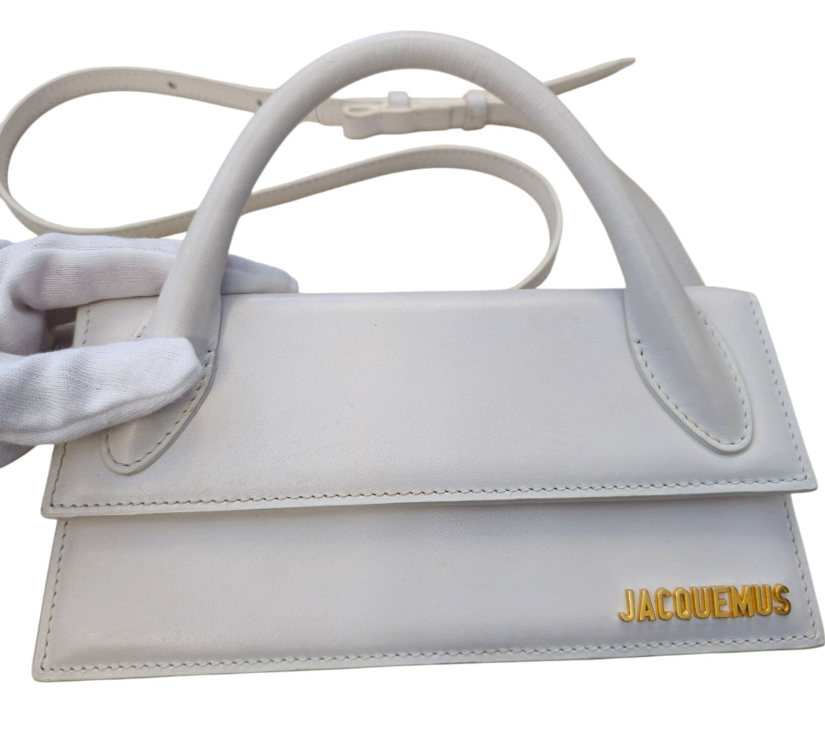 JACQUEMUS Le Chiquito Long Leather HandBag