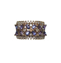 Tanzanite Diamond Ring in 14 Karat Yellow Gold