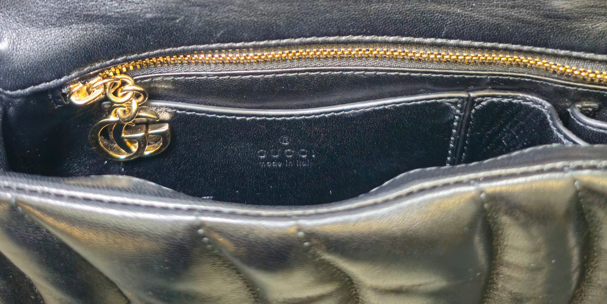 Gucci GG Milano Mini Leather Top Handbag