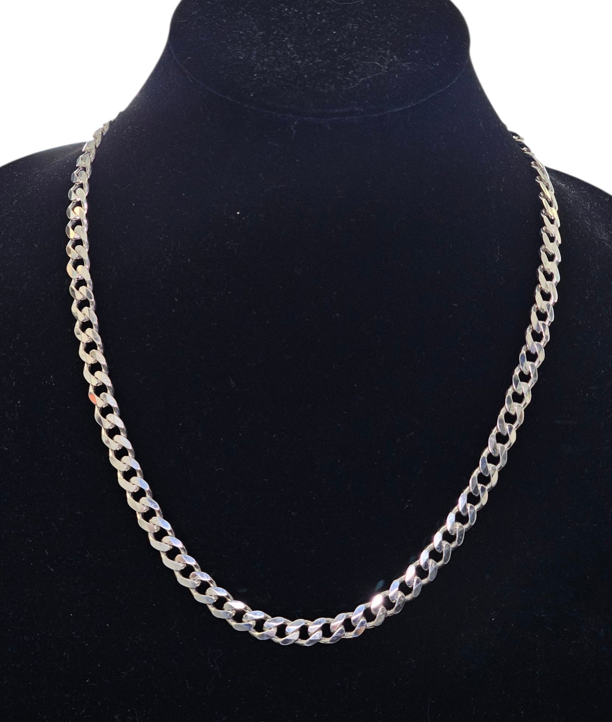 Cuban Chain In Sterling Silver