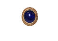 Lapis Lazuli Ring in 14 Karat Yellow Gold