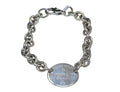 Tiffany & Co link Bracelet with Tiffany ID Tag  in Sterling Silver