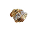 3 Stone Diamond Ring in 14Karat Yellow Gold