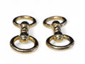 Tiffany & Co Stirrup Cufflinks 14kt Yellow Gold