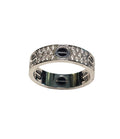 Diamond Love Ring in 18Karat White Gold