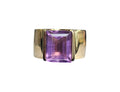 Amethyst Cocktail Ring in 14Karat Yellow Gold