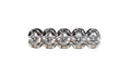 Round-cut Diamond Ring Band in Platinum