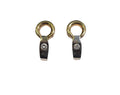 Diamond Earrings in 18 Karat Two Tone Gold