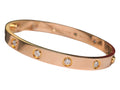 Cartier Classic 10 Diamond Love Bangle in 18 Karat Rose Gold