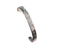 Gucci Icon Blooms Cuff Bangle Bracelet in 18 Karat White Gold