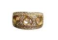 Floating Diamond Ring in 18 Karat Yellow Gold