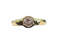Diamond Bezel Ring in 14 Karat Yellow Gold