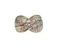Diamond Cluster Ring in 14 Karat Yellow Gold