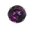 Amethyst Ring in 14 Karat Yellow Gold