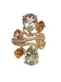 Citrine Ring in 14 Karat Yellow Gold