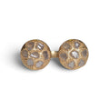 Coomi Slice Diamond Cocktail Ring in 20 Karat Yellow Gold
