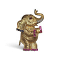 Cellino Elephant Brooch in 18 Karat Yellow Gold