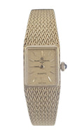 Vintage Baume & Mercier Geneve Quartz Watch in 14 Karat Yellow Gold