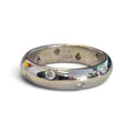 Tiffany & Co. Vintage Diamond Etoile Band in Platinum