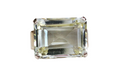 9 CT Emerald Cut Citrine Cocktail Ring made in 14-Karat Rose Gold
