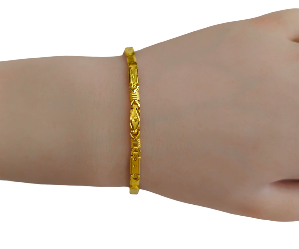 22-Karat Yellow Gold Bracelet