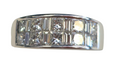 Diamond Ring Band in 18Karat White Gold