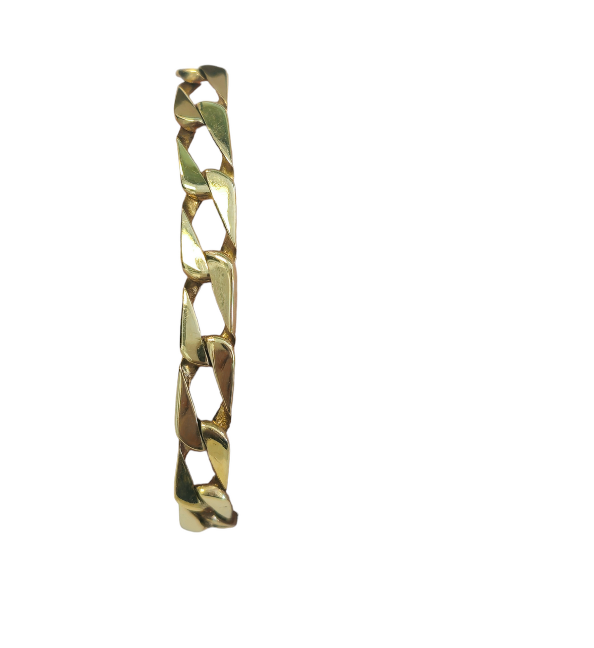 14 Karat Yellow Gold Chain Bracelet