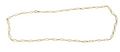 Wire Works Necklace in 14 Karat Yellow Gold
