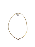 V Shape Herringbone chain in 14 Kt Yellow Gold Circa 1980’s