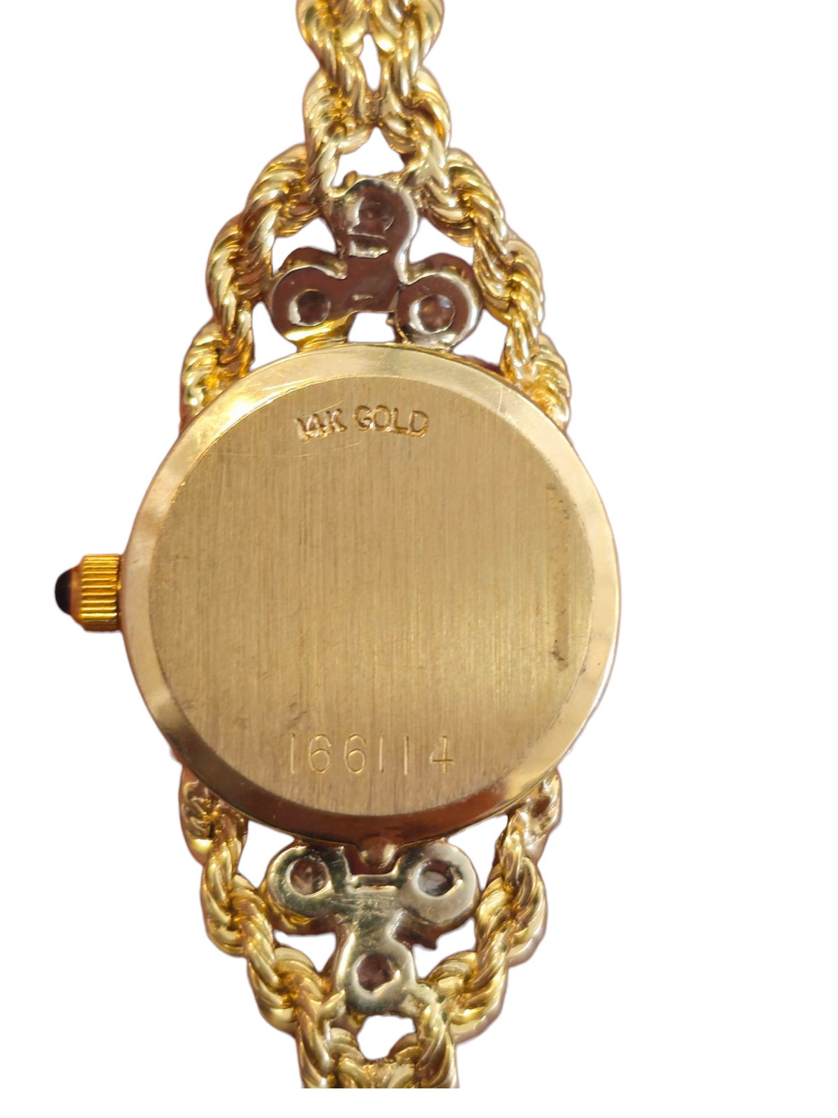 Jaguar Women's Wrist Watch with 0.50 Ct Diamonds in 14 Karat Yellow Gold