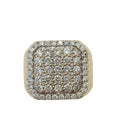 Men's Classic Diamond Band Ring in 14 Karat Yellow Gold