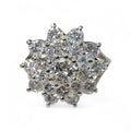 14k White Gold Women's Diamond Ring