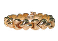 Fancy Knot Link Style Bracelet made in 14-Karat Yellow Gold