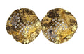 Coomi Serenity Collection Cactus Flower Post Earrings 20K Yellow Gold with Diamonds
