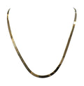 10K Herringbone Necklace