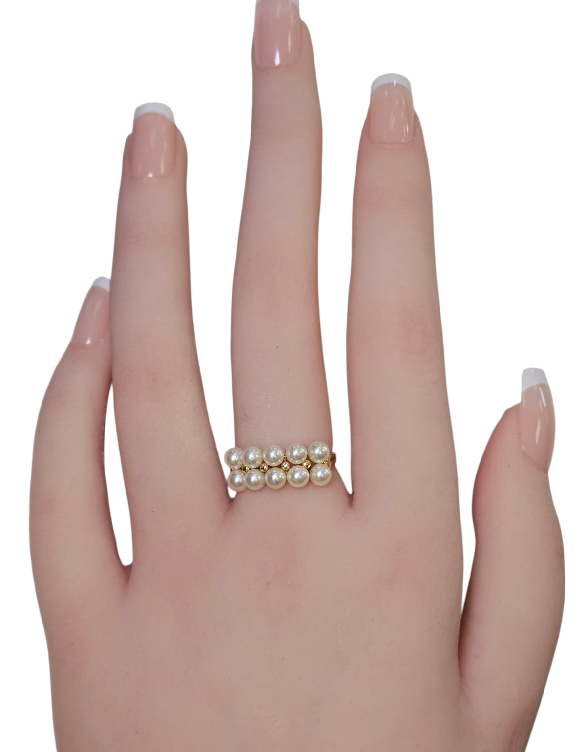 Pearl Ring in 14 Karat Yellow Gold