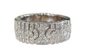 Bulgari Diamond Ring in 18 Karat White Gold