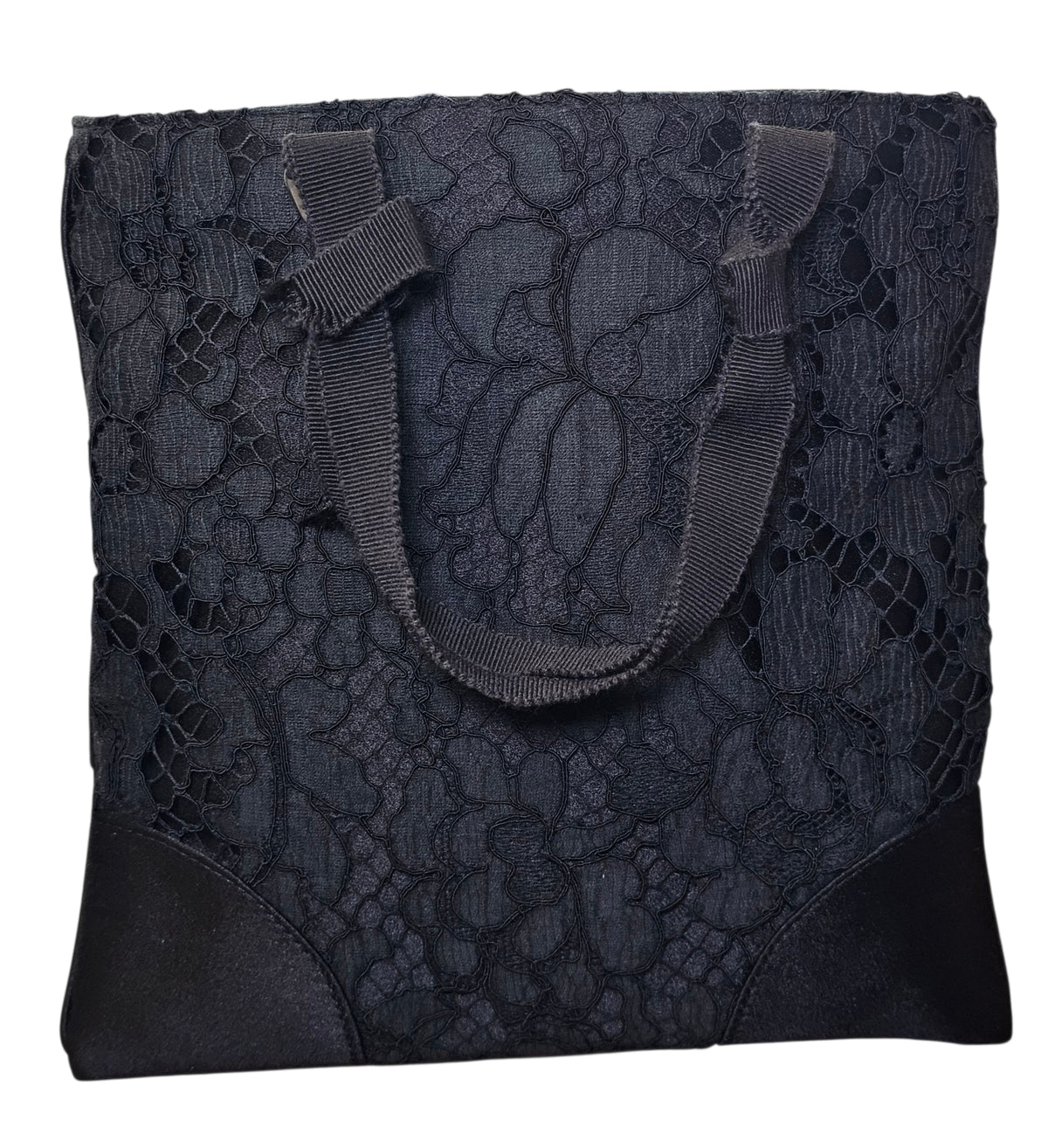 PRADA SILK MINI TOP HANDLE TOTE HANDBAG