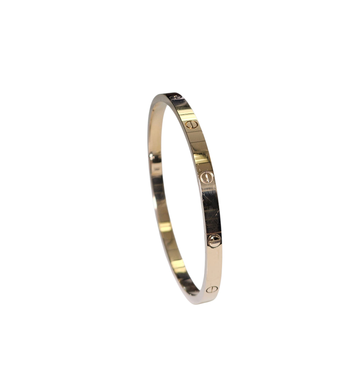 Cartier Mini Love Bangle Bracelet in 18 Karat Yellow Gold