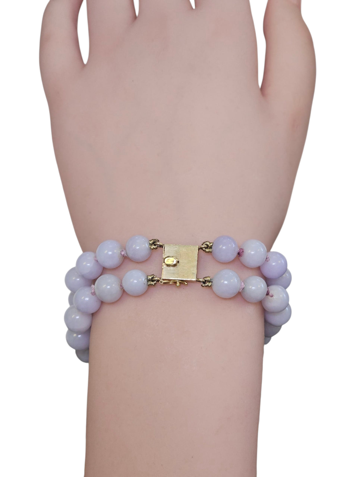 Purple Jade Bracelet