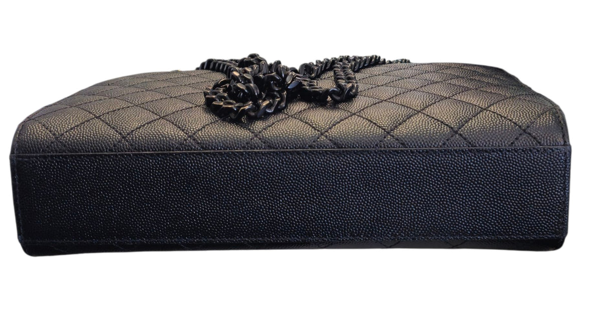 SAINT LAURENT ENVELOPE TRIQUILT MEDIUM YSL SHOULDER HANDBAG